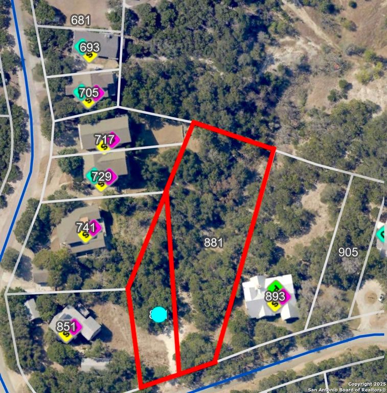 861, 881 Riviera, Canyon Lake, TX 78133