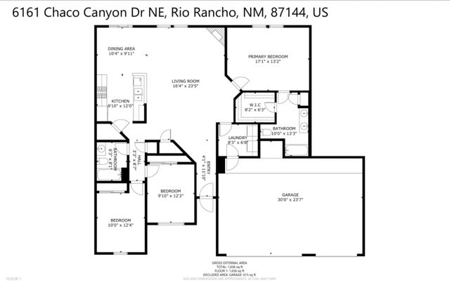 6161 Chaco Canyon Drive NE, Rio Rancho, NM 87144