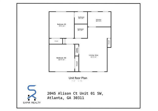 2045 Alison Court Unit 1, Atlanta, GA 30311