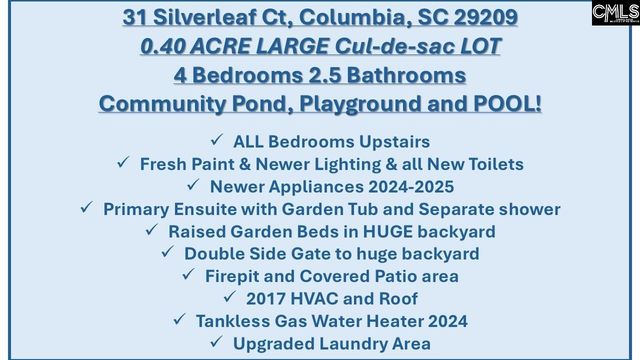 31 Silverleaf Court, Columbia, SC 29209