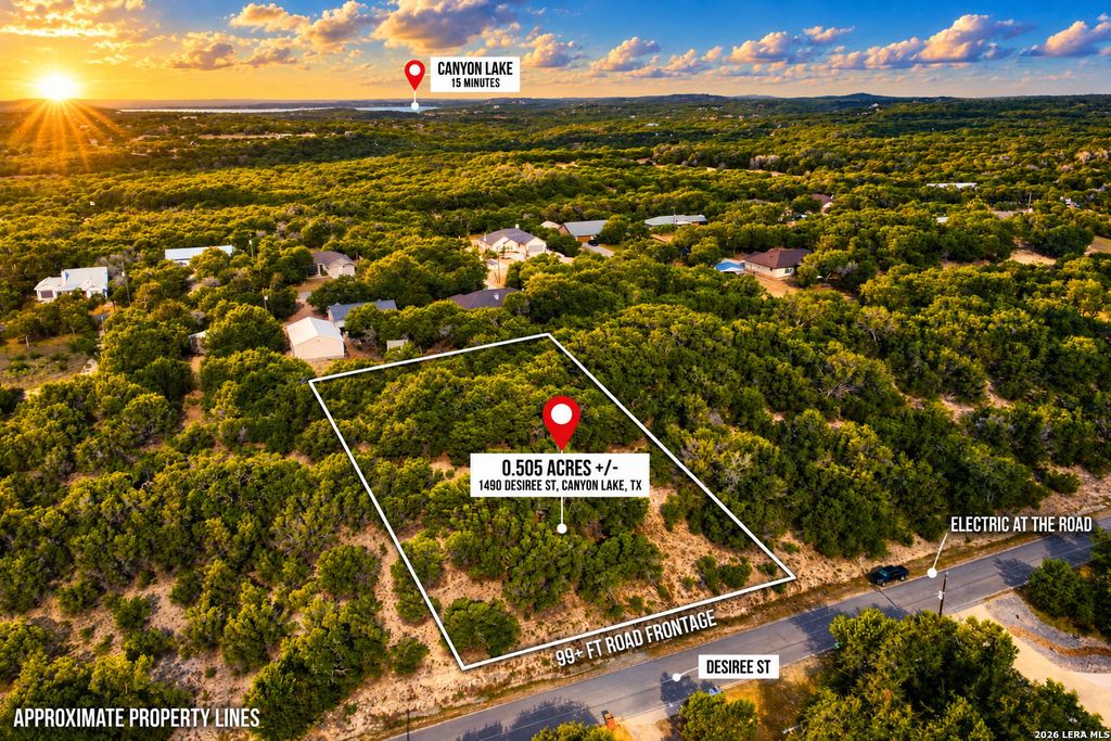 1490 DESIREE ST, Canyon Lake, TX 78133