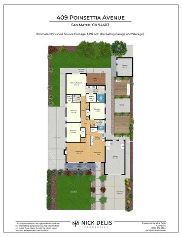 409 Poinsettia Avenue, San Mateo, CA 94403