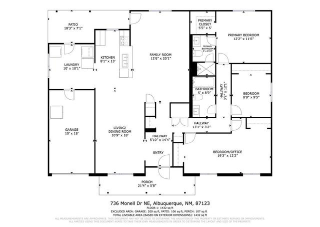 736 Monell Drive NE, Albuquerque, NM 87123
