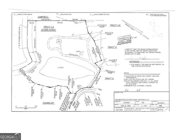1261 Brittain Estates Drive, Watkinsville, GA 30677