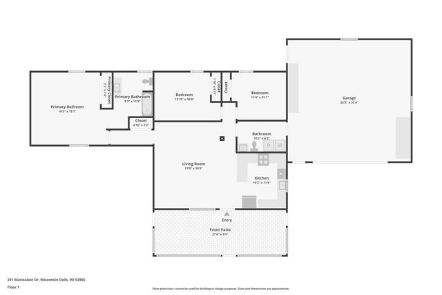 241 Mariealain Drive, Wisconsin Dells, WI 53965