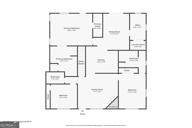 508 Millertown Road, Temple, GA 30179