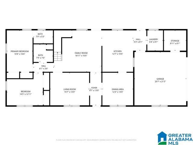 100 HILLTOP CIRCLE, Talladega, AL 35160