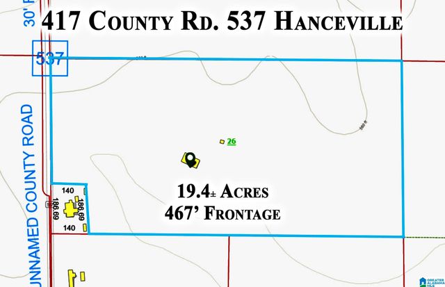 417 COUNTY ROAD 537, Hanceville, AL 35077
