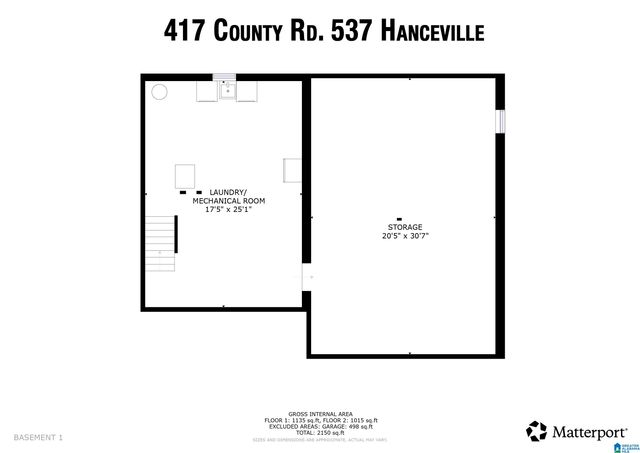 417 COUNTY ROAD 537, Hanceville, AL 35077