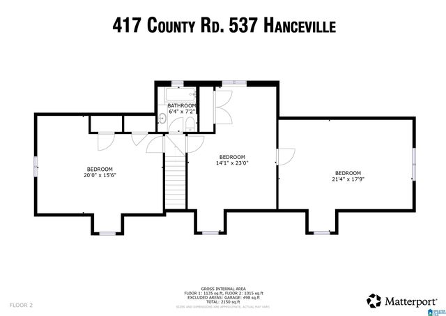 417 COUNTY ROAD 537, Hanceville, AL 35077
