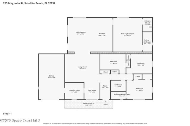 255 Magnolia Street, Satellite Beach, FL 32937