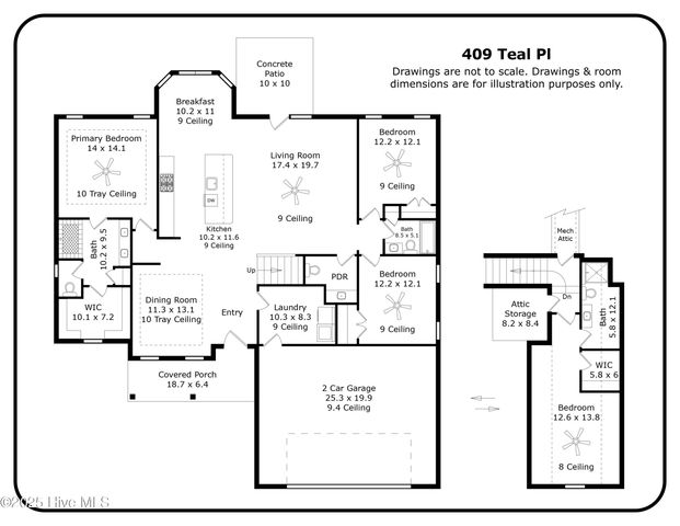 409 Teal Place, Vass, NC 28394