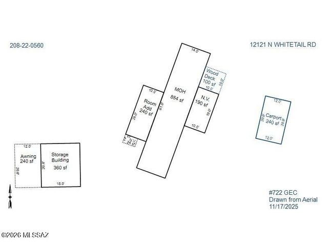 12121 N Whitetail Road, Marana, AZ 85653