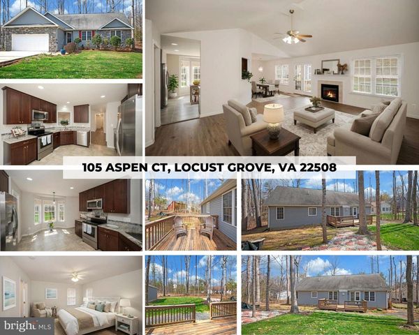 105 ASPEN CT, Locust Grove, VA 22508