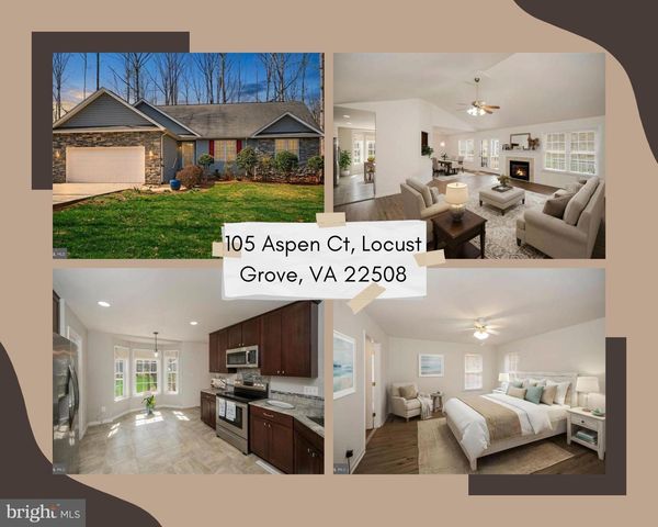 105 ASPEN CT, Locust Grove, VA 22508
