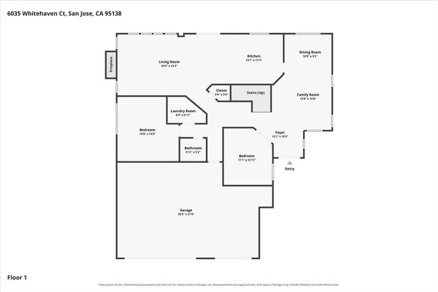 6035 Whitehaven Court, San Jose, CA 95138