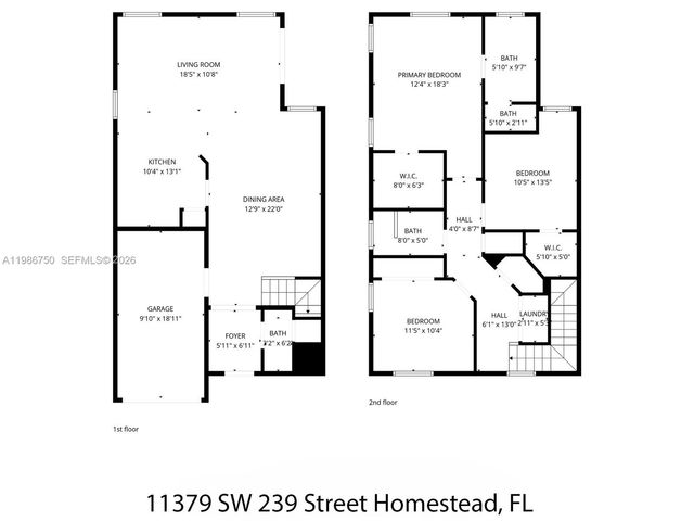 11379 SW 239th St, Homestead, FL 33032