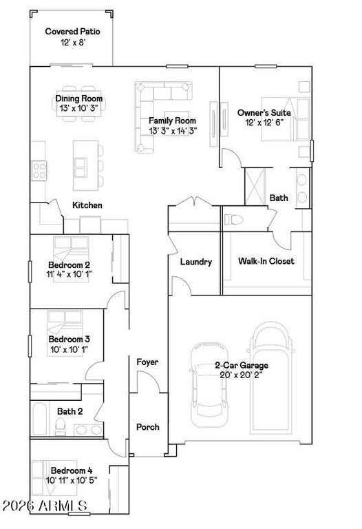 5915 N 191ST Drive, Litchfield Park, AZ 85340 — photo 2