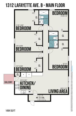 1312 Lafayette Avenue, Kalamazoo City, MI 49006