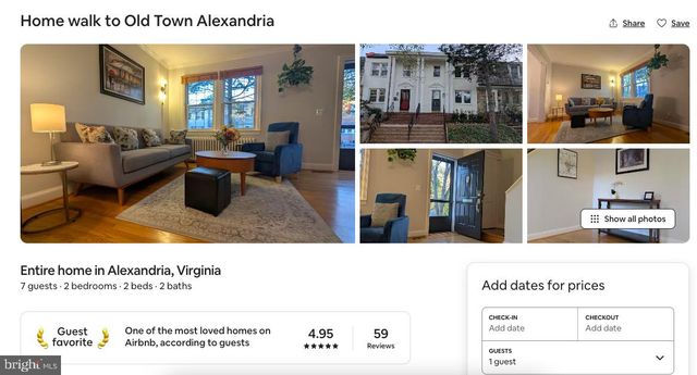 11 E LINDEN ST, Alexandria, VA 22301