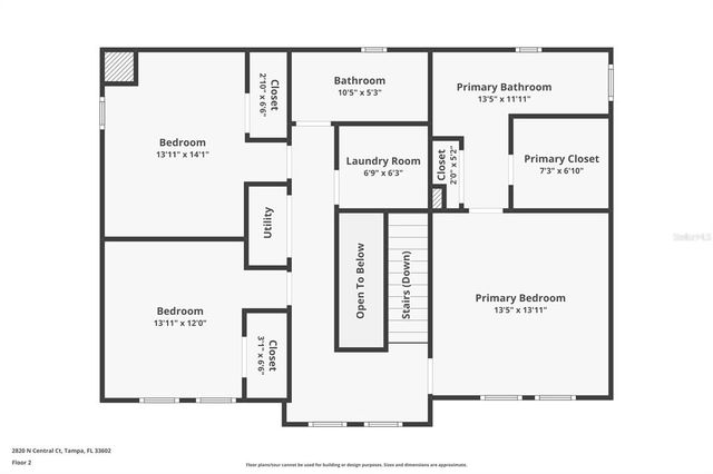 2820 N CENTRAL COURT, Tampa, FL 33602