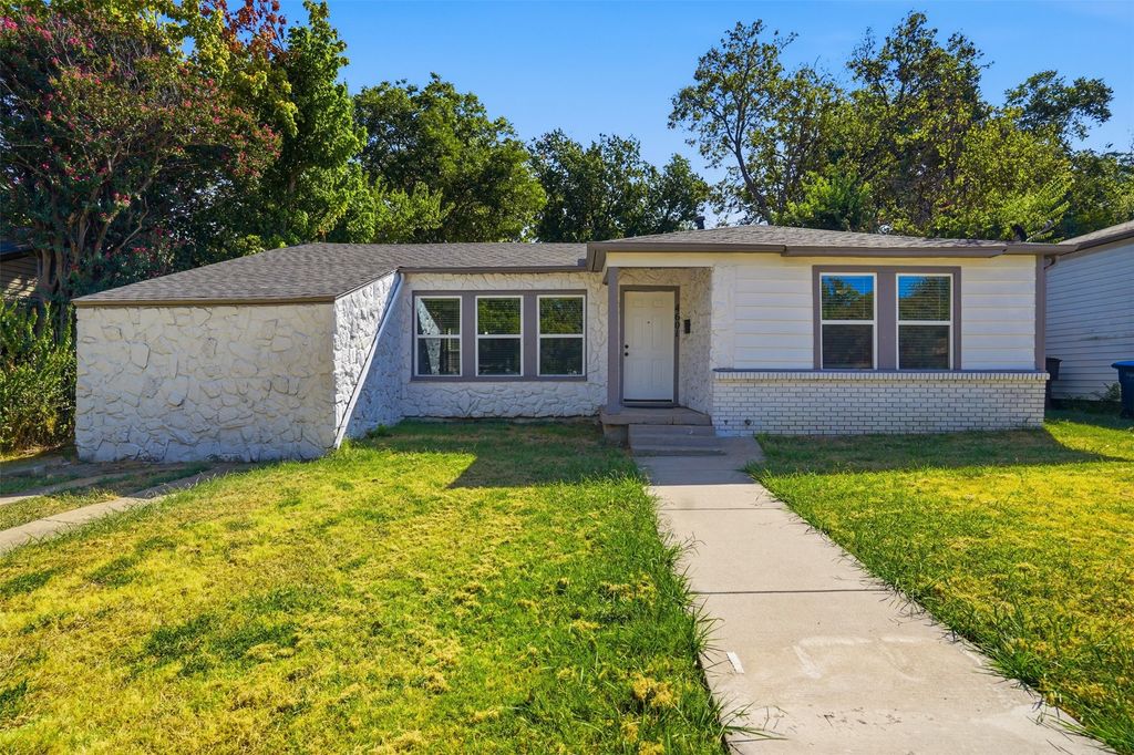 4601 Harwen Terrace, Fort Worth, TX 76133 — exterior