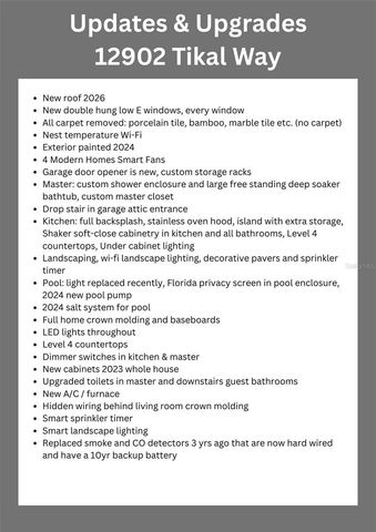 12902 TIKAL WAY, Trinity, FL 34655