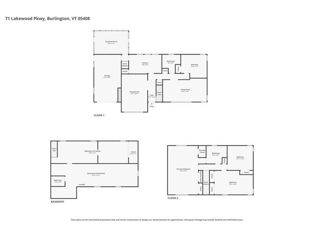 71 Lakewood Parkway, Burlington, VT 05408