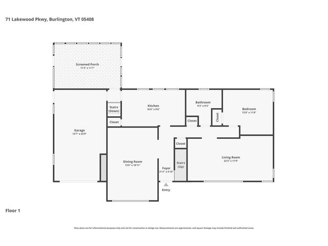 71 Lakewood Parkway, Burlington, VT 05408