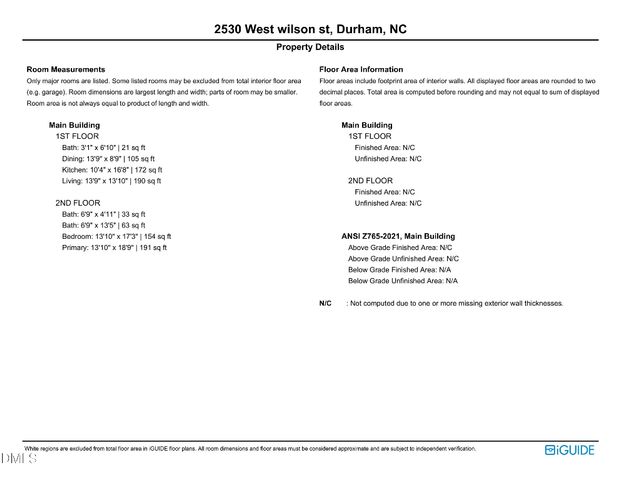 2530 W Wilson Street, Durham, NC 27705