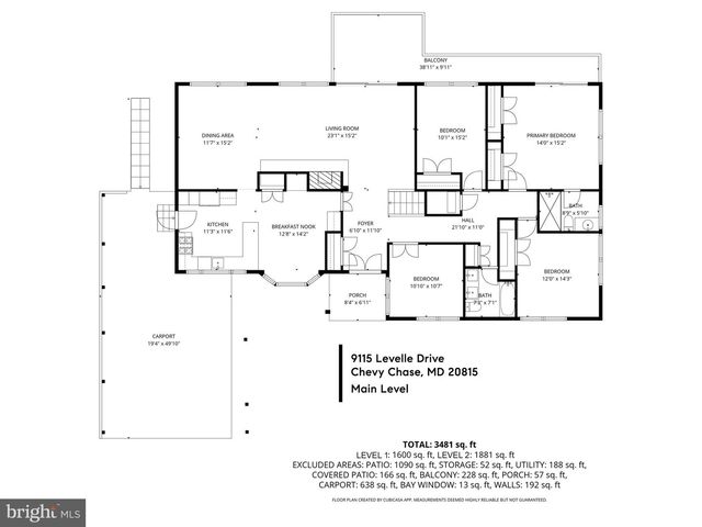 9115 LEVELLE DR, Chevy Chase, MD 20815