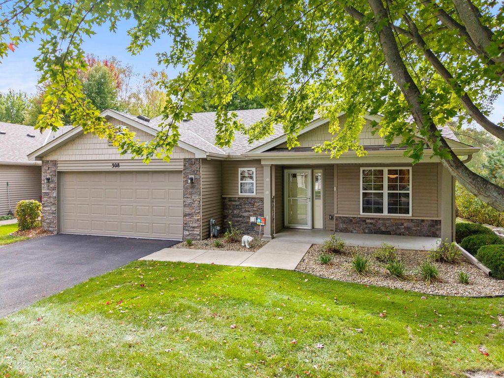 308 Arrowhead Drive, Lino Lakes, MN 55014 — exterior