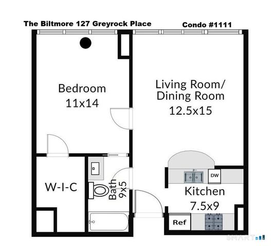 127 Greyrock Place 1111, Stamford, CT 06901