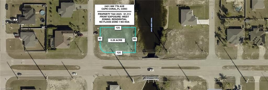 2401 NW 7th AVE, CAPE CORAL, FL 33993 — exterior