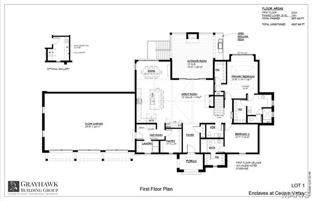 Lot 1 TBB in Enclaves at Cedars Valley of St. Albans, St Albans, MO 63073
