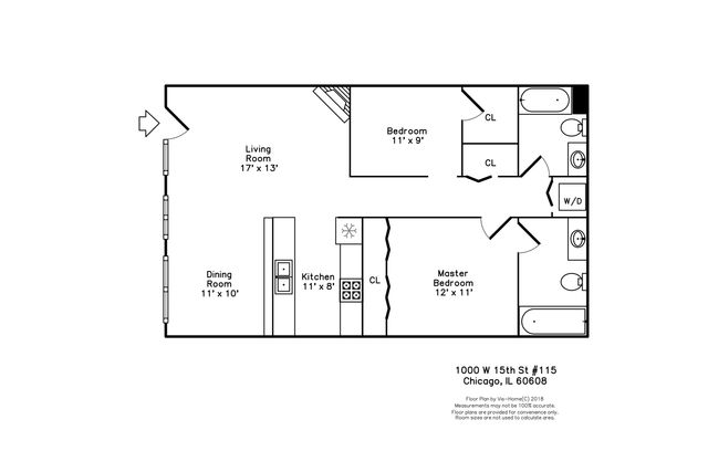 1000 W 15th Street 115, Chicago, IL 60608