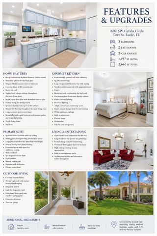 1602 SW Cefalu Circle, Port St. Lucie, Port St Lucie, FL 34953