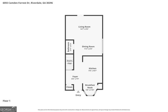 6055 Camden Forrest Drive, Riverdale, GA 30296