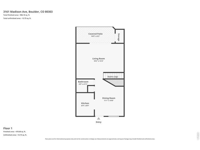 3161 Madison Ave N-107, Boulder, CO 80303