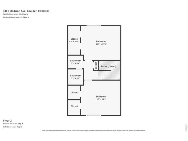 3161 Madison Ave N-107, Boulder, CO 80303