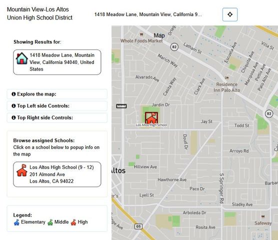 1418 Meadow Lane, Mountain View, CA 94040