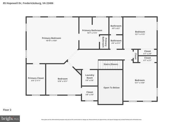 85 HOPEWELL DR, Fredericksburg, VA 22406