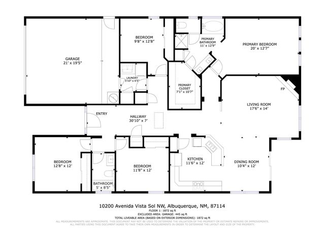 10200 Avenida Vista Sol NW, Albuquerque, NM 87114