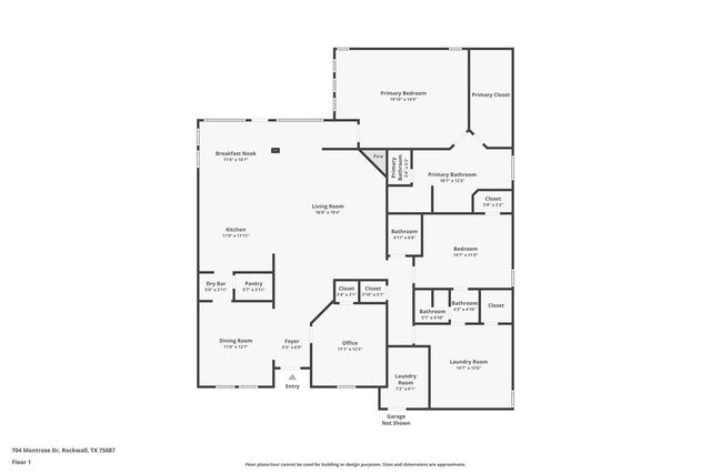 704 Montrose Drive, Rockwall, TX 75087