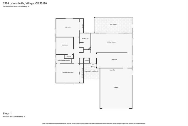 2724 Lakeside Drive, The Village, OK 73120