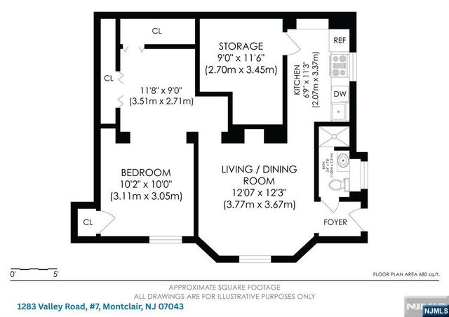 1283 Valley Road 7, Montclair, NJ 07043