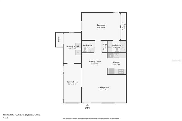 1902 DANDRIDGE STREET 29, Sun City Center, FL 33573
