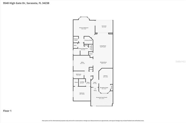 9540 HIGH GATE DRIVE 1411, Sarasota, FL 34238