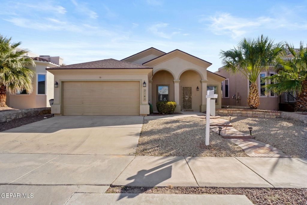 3148 SUNNY PRAIRIE Drive, El Paso, TX 79938