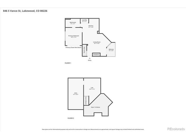 846 S Vance St F, Lakewood, CO 80226